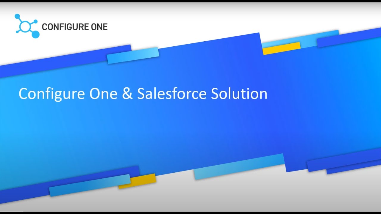 Configure One Salesforce CPQ Integration Overview