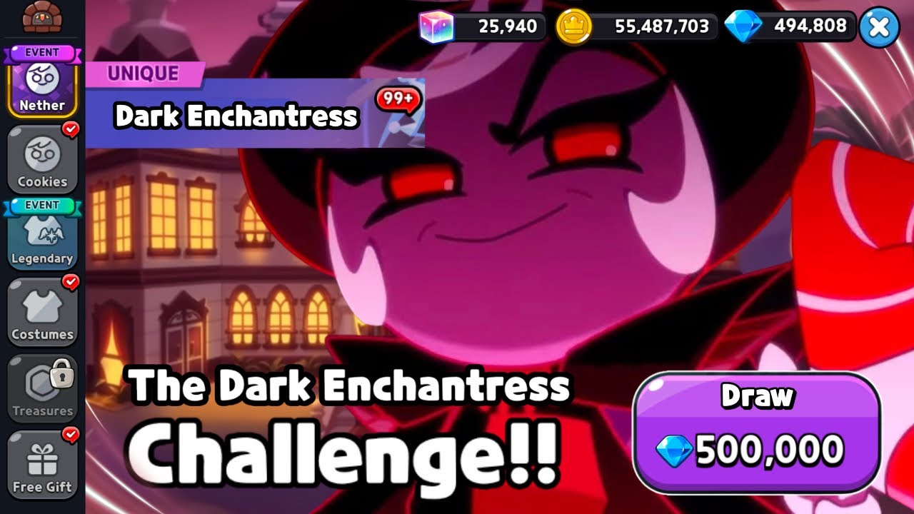 The Dark Enchantress Cookie challenge!