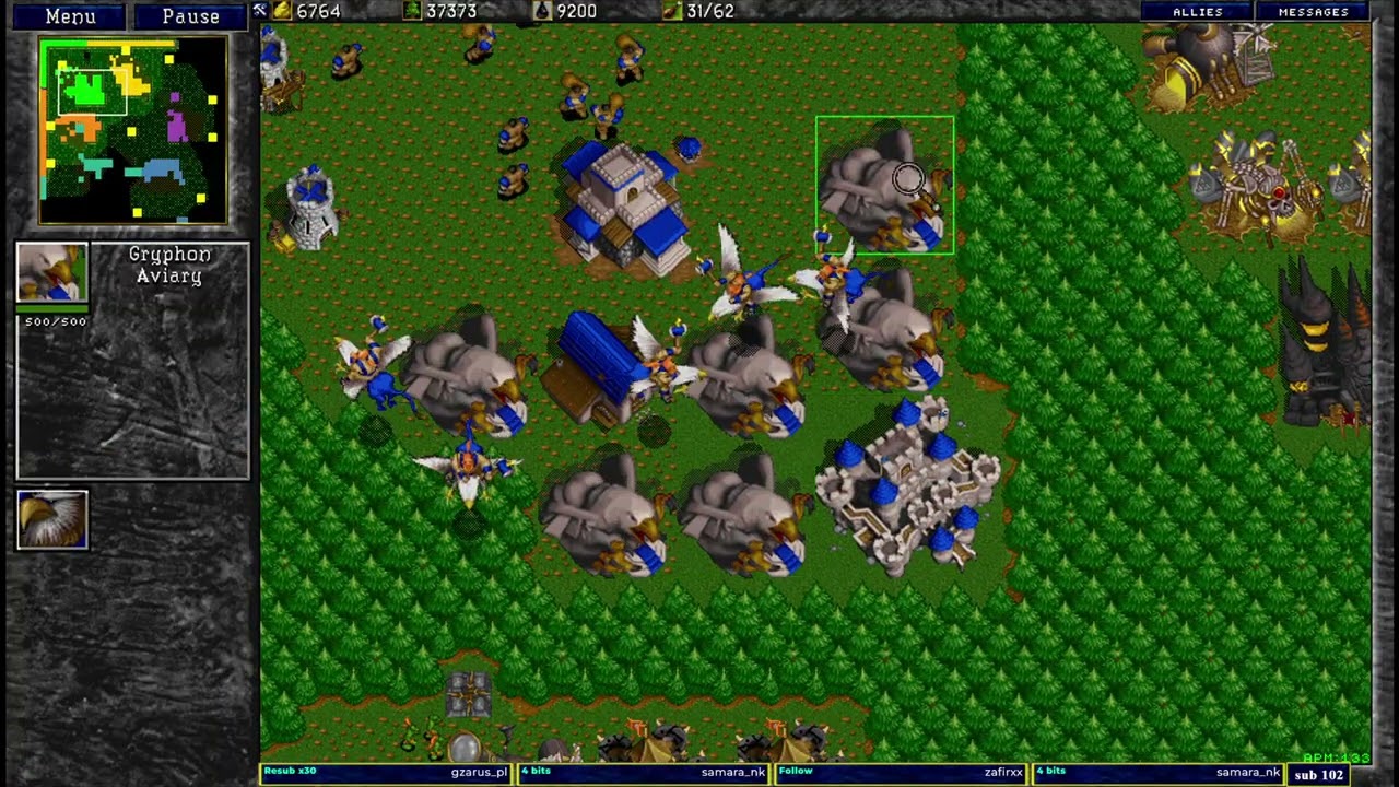 Warcraft 2 classic Chop Farms 3v3