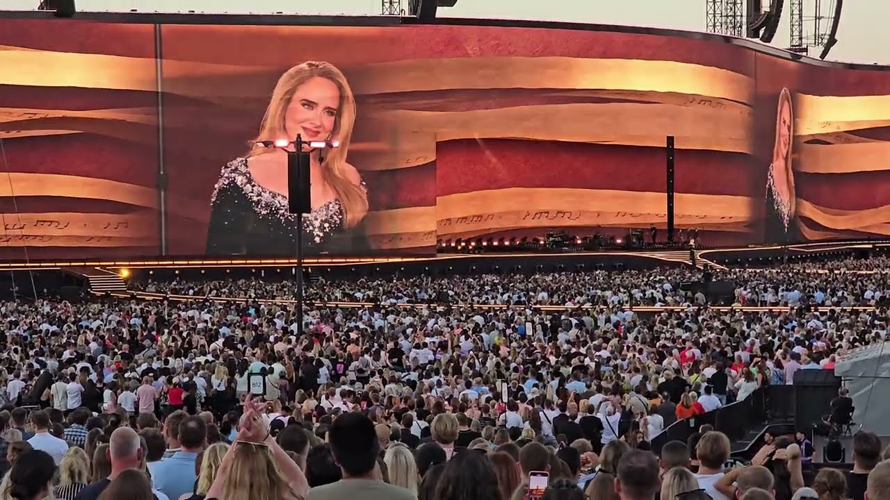 Adele - Easy On Me (Live concert in Munich - 10 August 2024)
