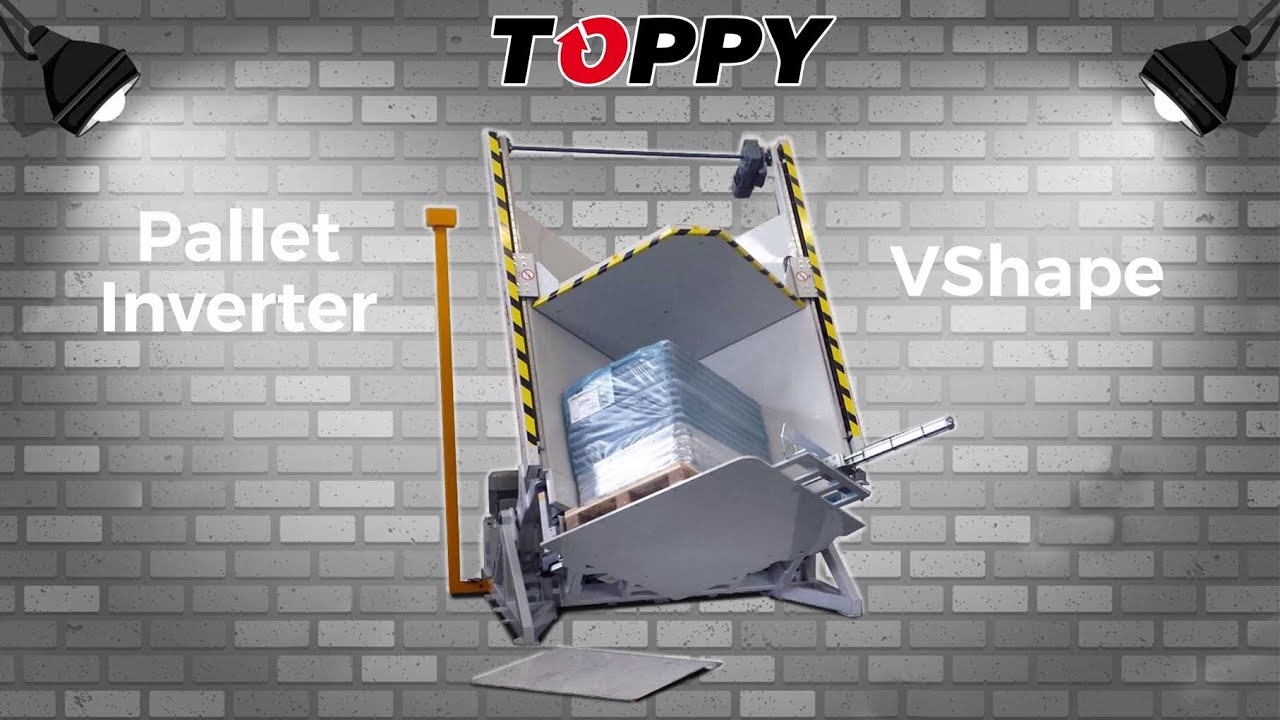 Pallet changer - TOPPY V-SHAPE (various loads)