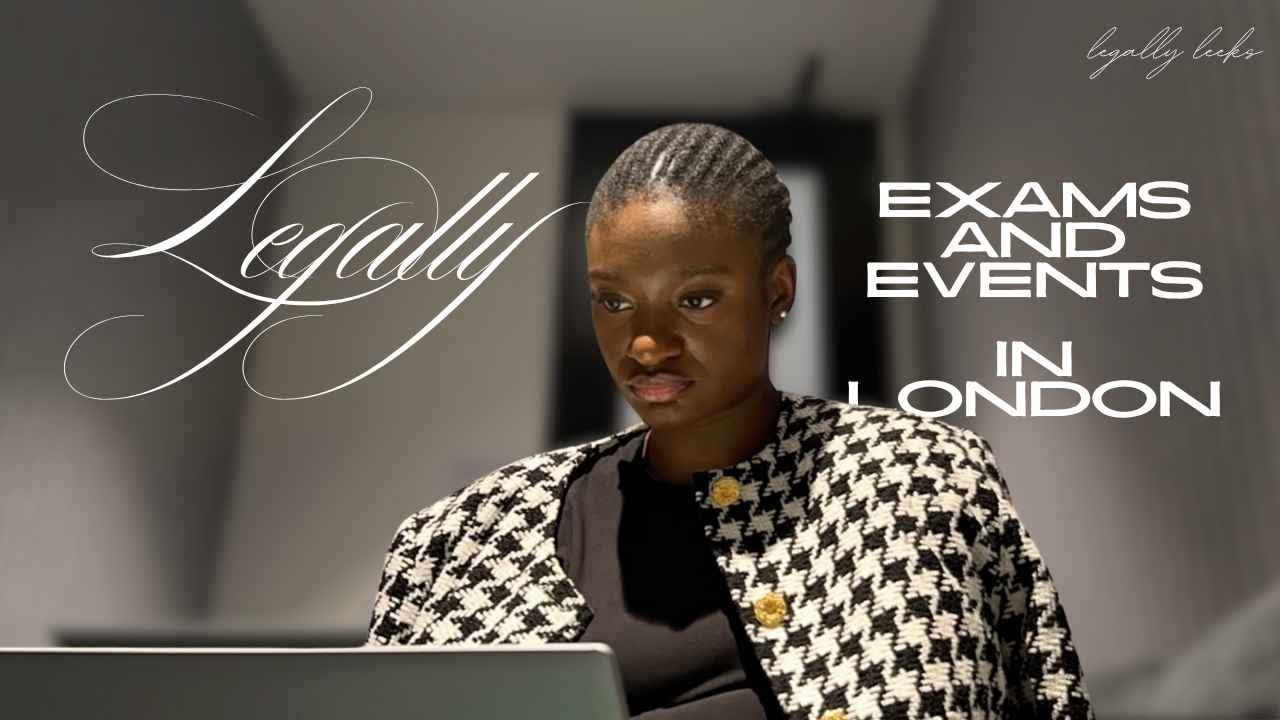 Legally Leeks: SQE 2, Being black in law & living alone in London vlog