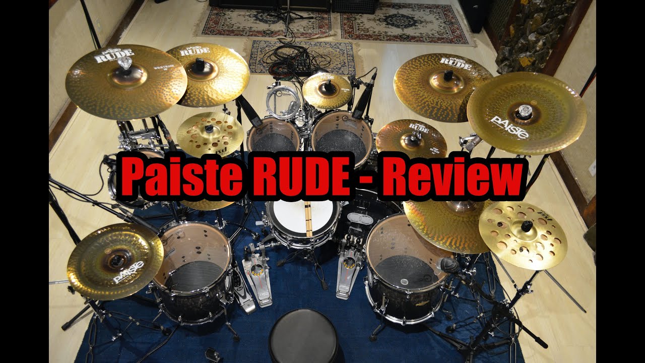 PAISTE RUDE - Sound Test