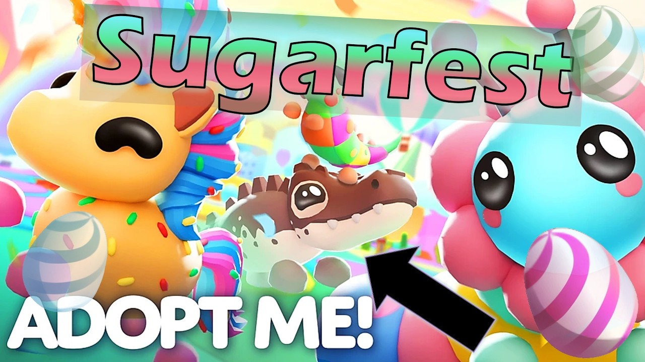 First Look at Adopt Me's New Sugarfest Update! (30K Candy Eggs & Caramel Dice) 🎲🥚🍭