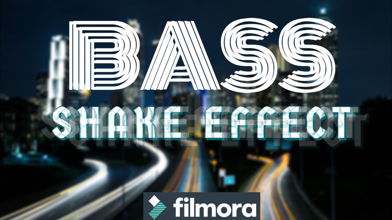 Easy Bass Pump/Shake Effect sync with Beats | Filmora 9 Tutorial for Beginners
