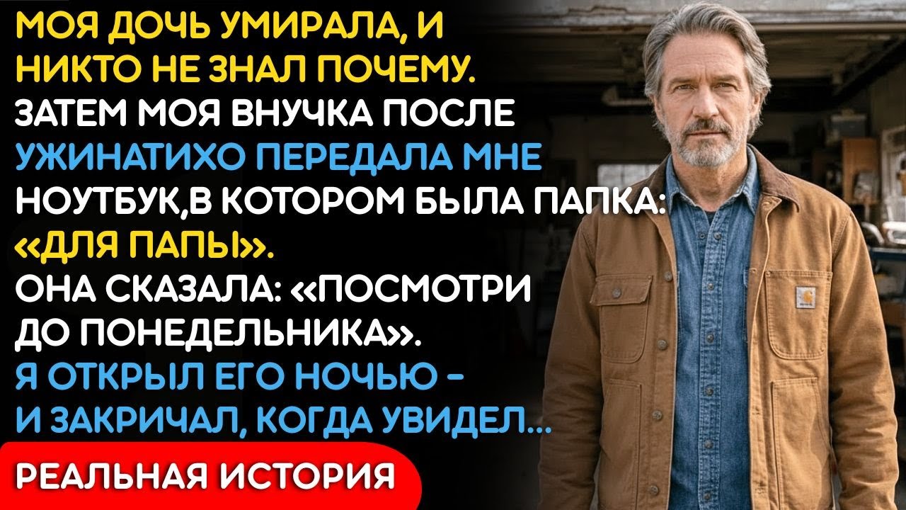 Моя Дочь Умирала, И Никто Не Знал Почему. Пока Внучка Не Передала Мне Ноутбук