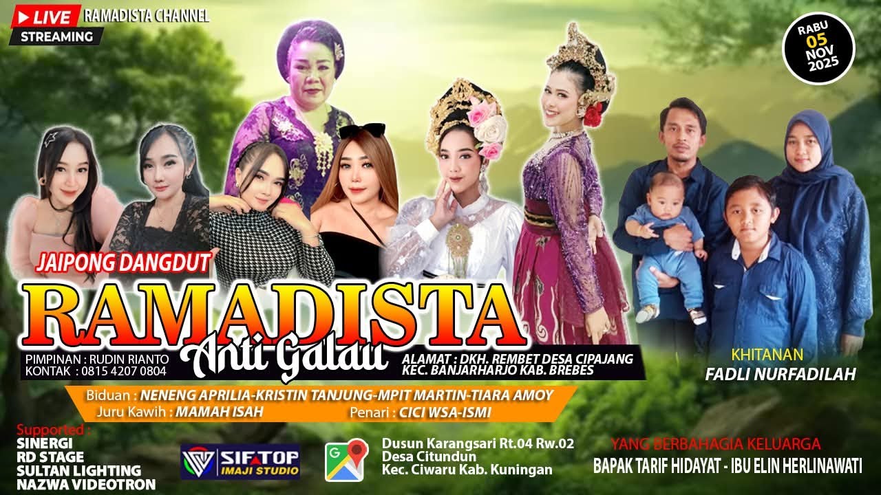 🔴LIVE RAMADISTA Anti Galau | DESA CITUNDUN - CIWARU - KUNINGAN | 5 NOVEMBER 2025