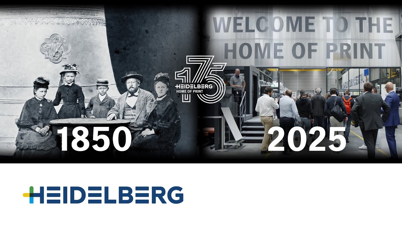 Historical Highlights from 1850 to 2025 | 175 Years of Heidelberger Druckmaschinen