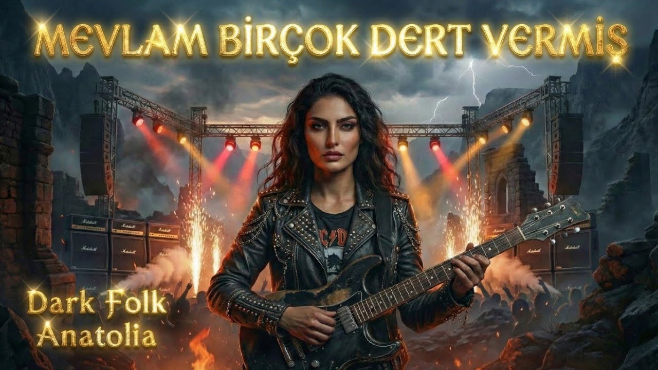 Mevlam Birçok Dert Vermiş | Anatolian Rock Metal Cover 🔥