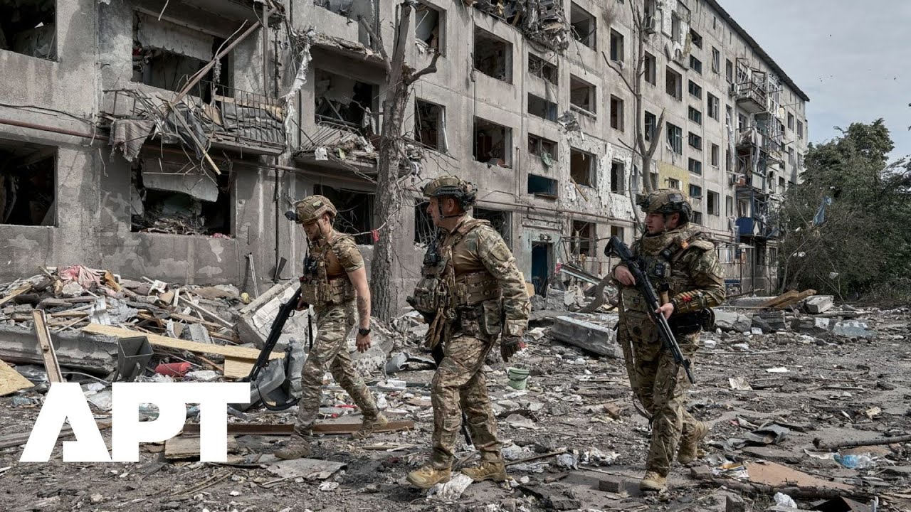 Russian Troops Walk Freely Through Ruined Pokrovsk In New Video | APT