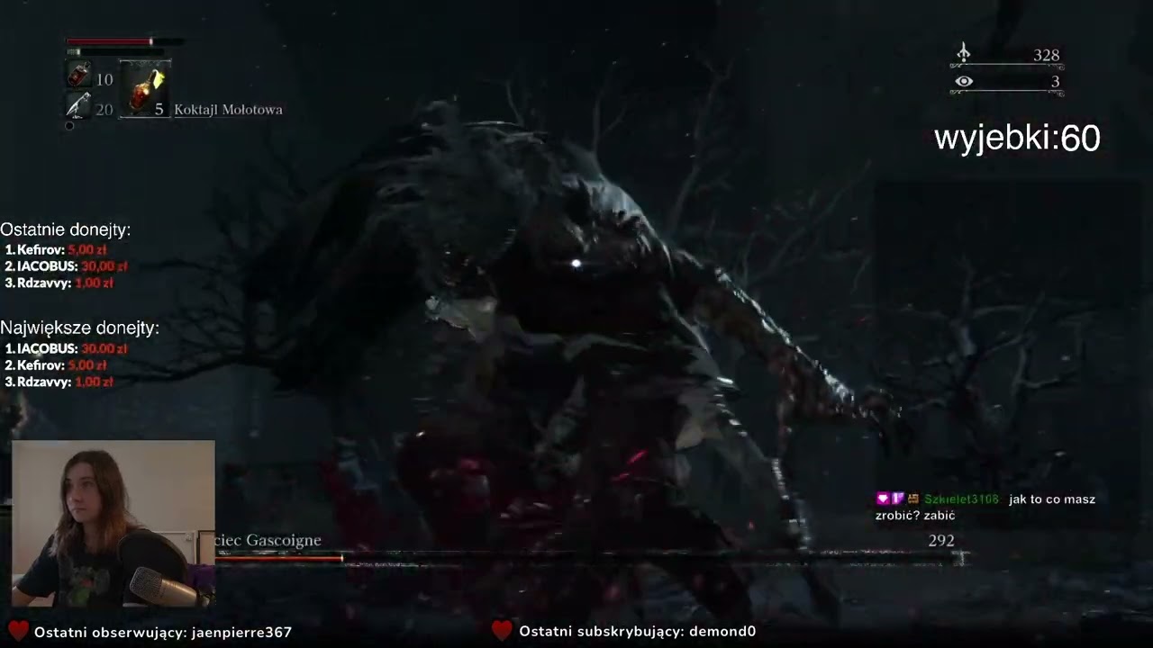 Bloodborne, Ojciec Gascoigne - First Playthrough