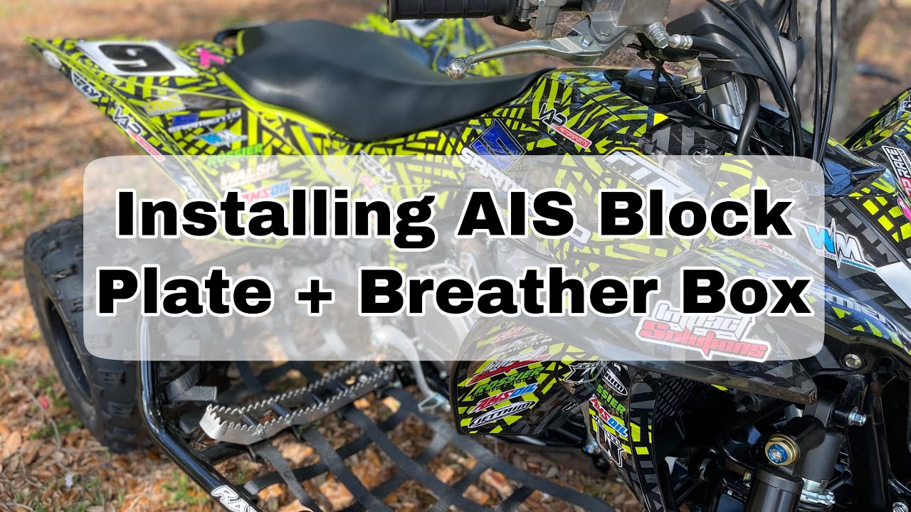 Installing AIS Block Plate and Breather Box