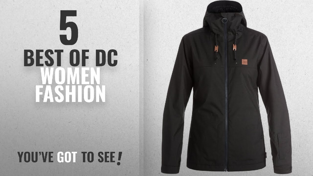 Dc Women Fashion [2018 Best Sellers]: DC Delinquent Women's Skiing Snowboard Jacket - Black Small
