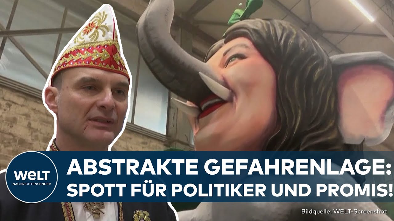 FRECH & HOCH POLITISCH: Baerbock & Co. als Elefant im Porzellanladen - Straßenkarneval startet