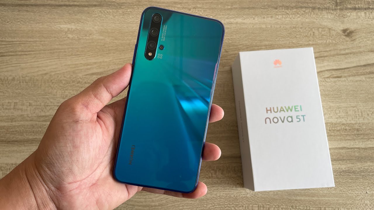 Huawei Nova 5T unboxing in 2021, EMUI 10 updated, antutu hight score