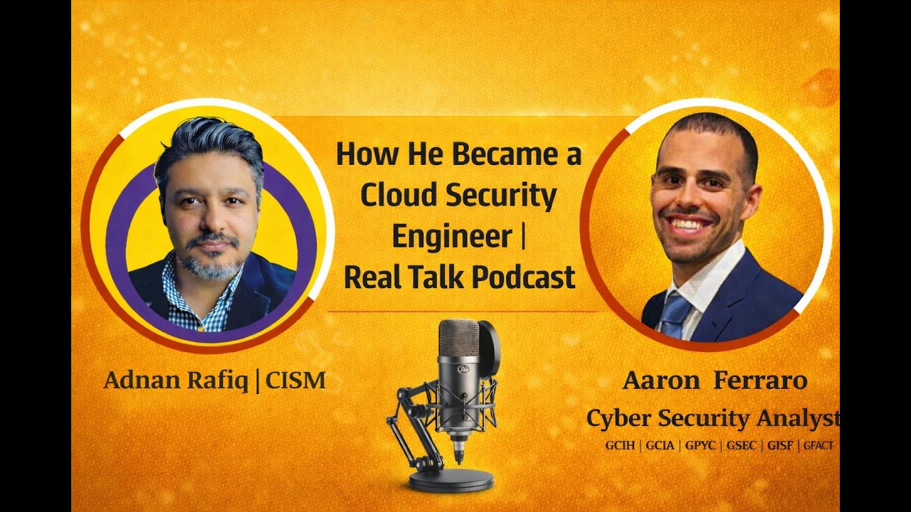 Path To Become A Cloud Security Engineer | Podcast with Security Engineer and  discover  his journey