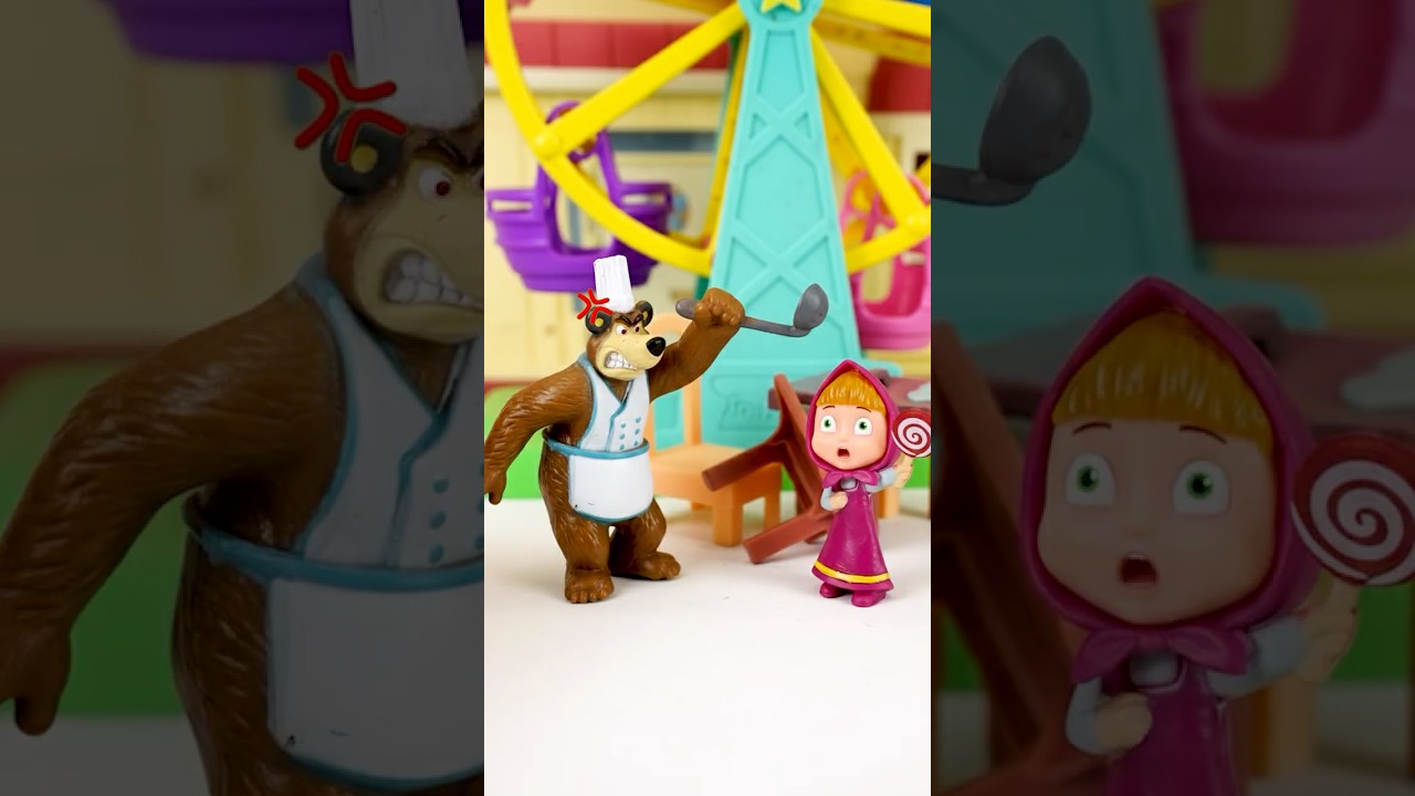 Satisfying Masha and The Bear Toys | Masha and The Bear Collection Review #short #toy #masha