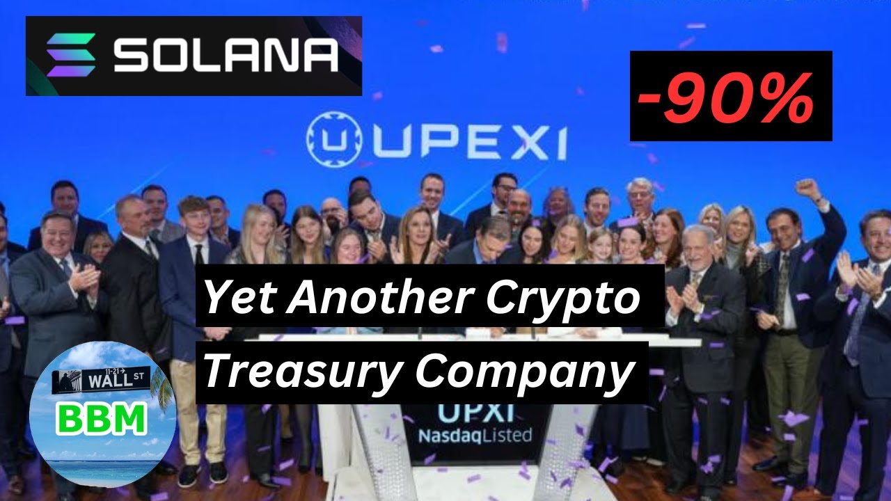 Еще одна крипто-копеечная акция рухнула: $UPXI