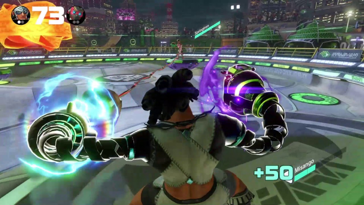 ARMS: Secret Challenger - The Mean Machine Springtron
