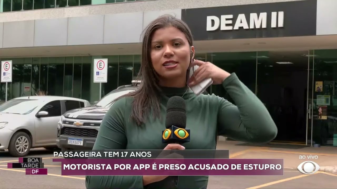 Motorista por app é preso acusado de estupro