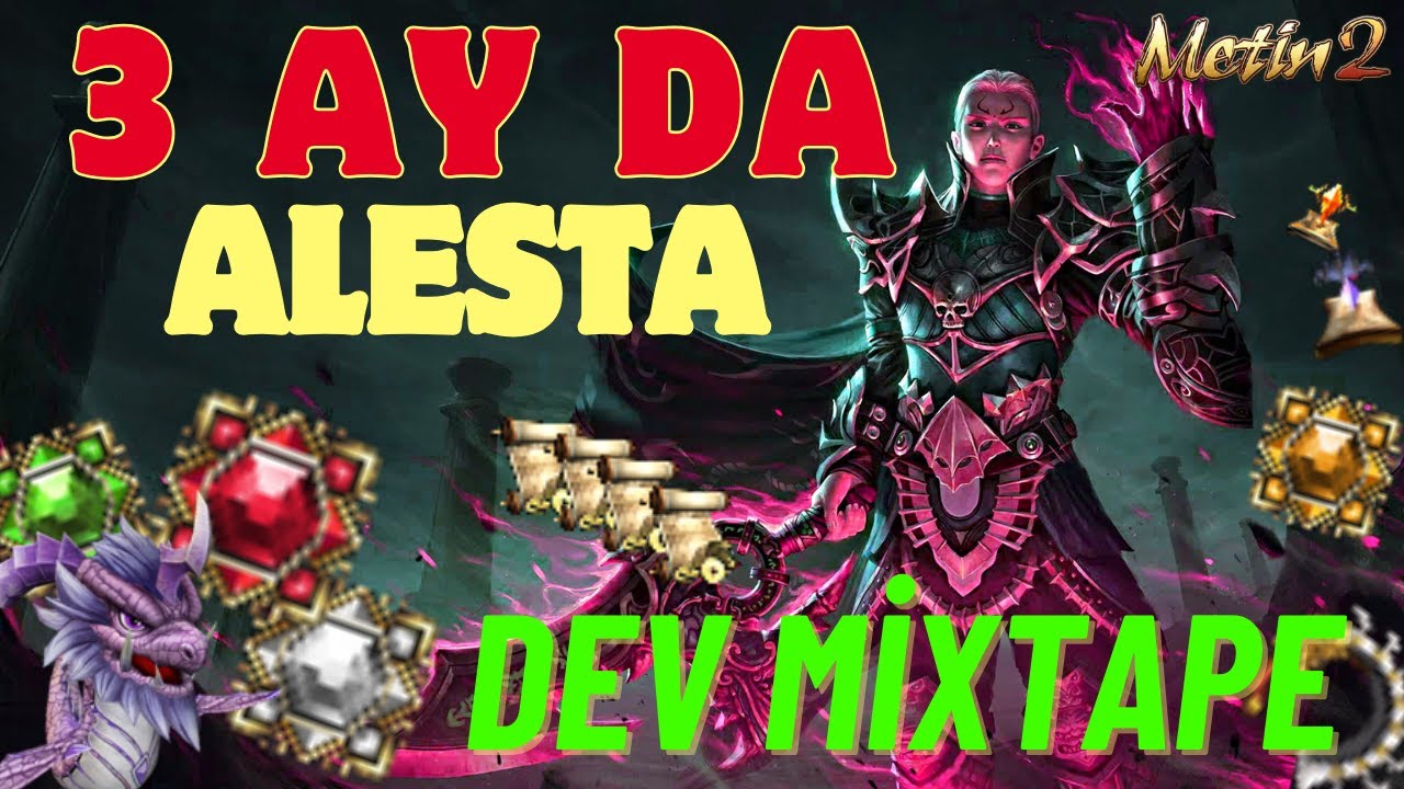 500.000 EPLİK İÇERİK! DEV MİXTAPE! SOLO OYUNCU NELER YAPAR! EMERALD ALESTA! Metin2 TR