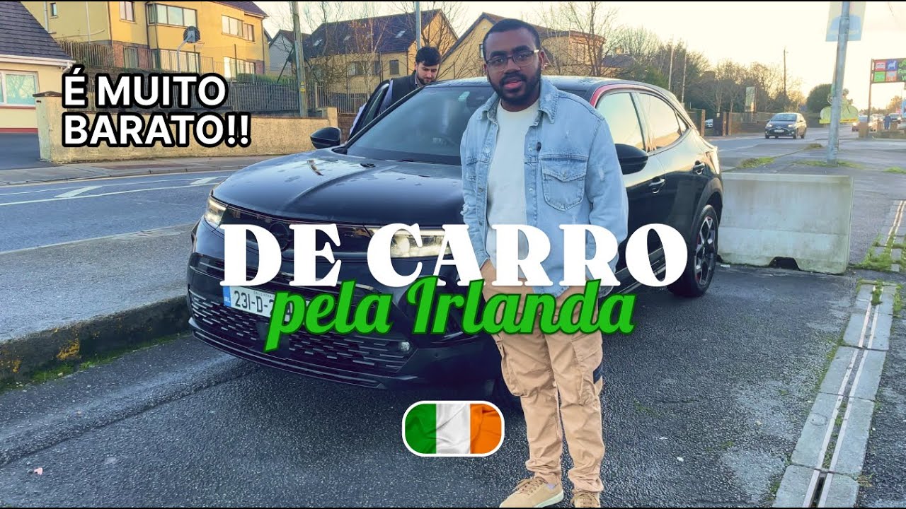 VIAGEM DE CARRO PELO INTERIOR DA IRLANDA 🇮🇪