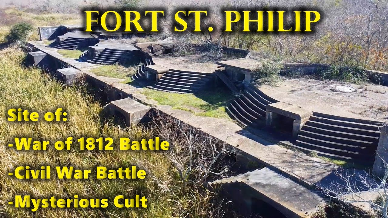 Exploring Lost Fort in Louisiana Swamp: Fort St. Philip
