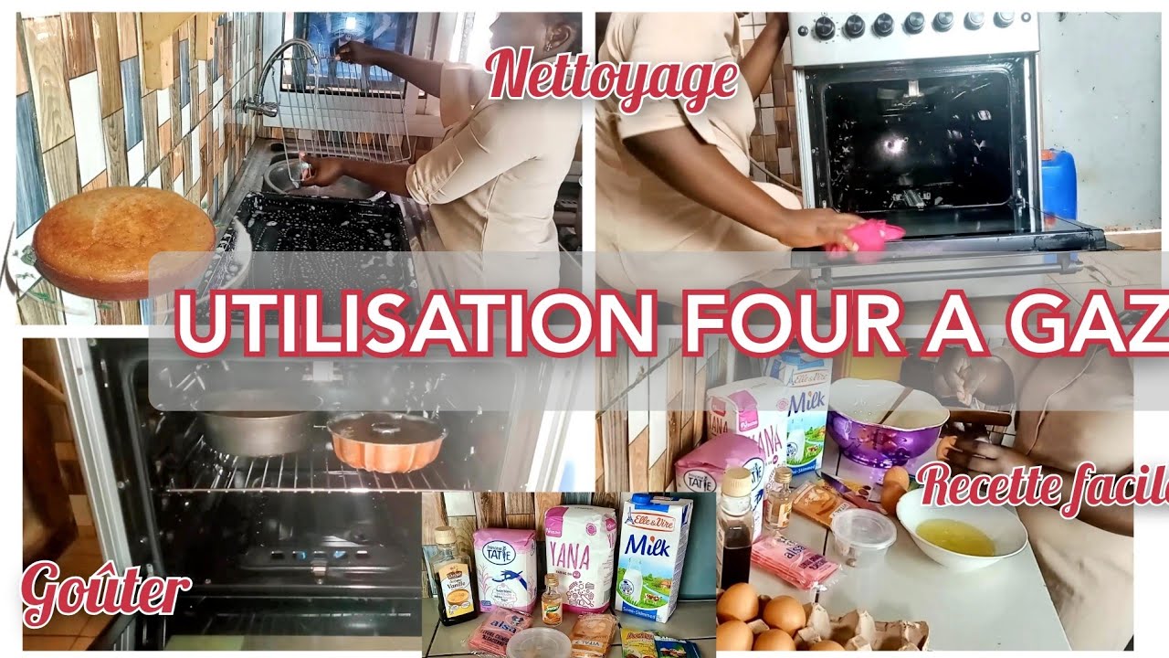 COMMENT J'UTILISE MON FOUR A GAZ : RECETTE DE GÂTEAU FACILE POUR LE GOUTER D’ÉCOLE