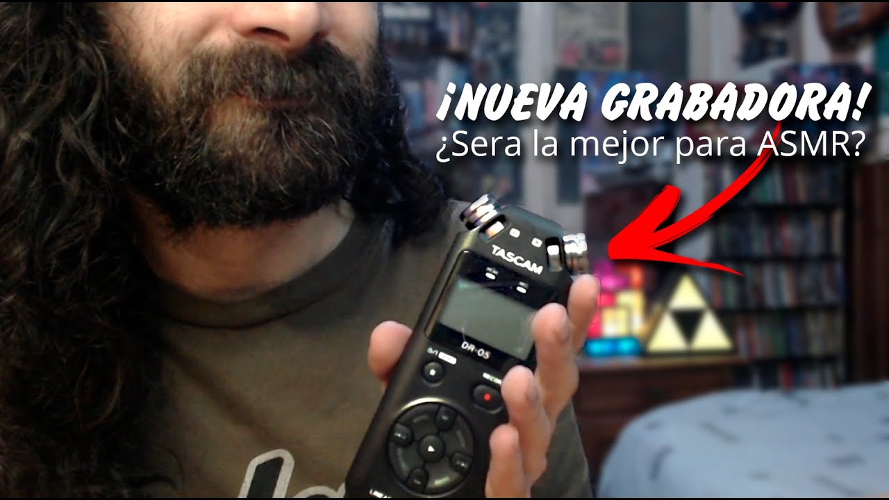 ESTRENANDO! Tascam DR-05 ¿Sera la mejor para ASMR? 🎧