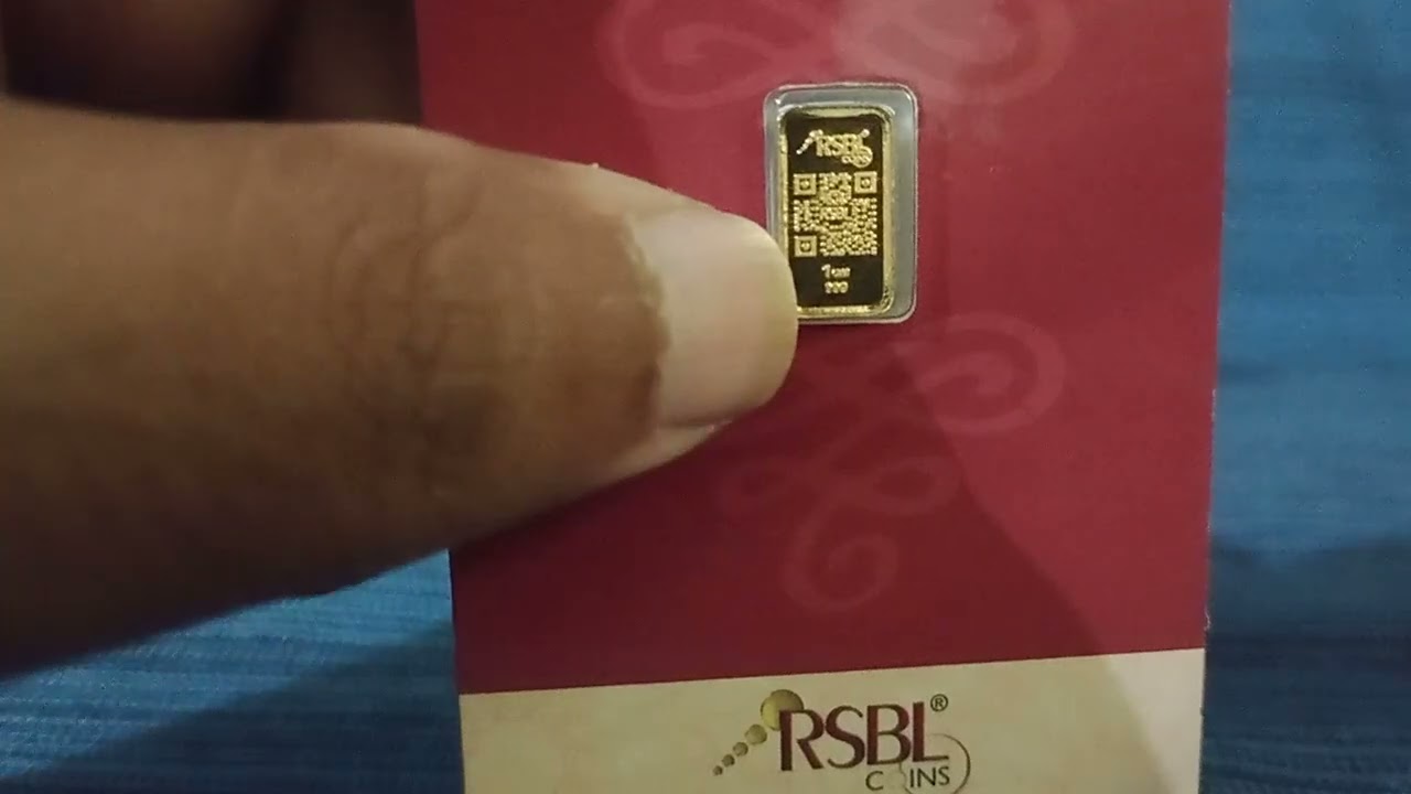 RSBL 1gm 999 Purity Rose Gold Bar Reviewing 