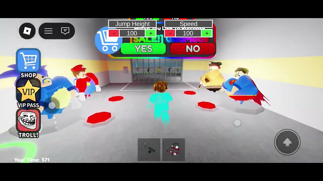 MAN PRISON RUN OBBY