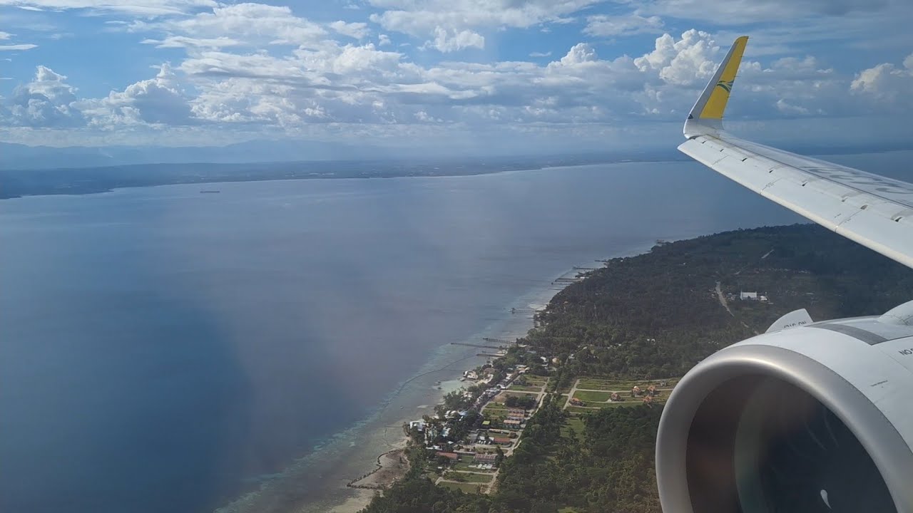 Cebu Pacific Airbus A320neo [RP-C4331] Full Landing in Davao