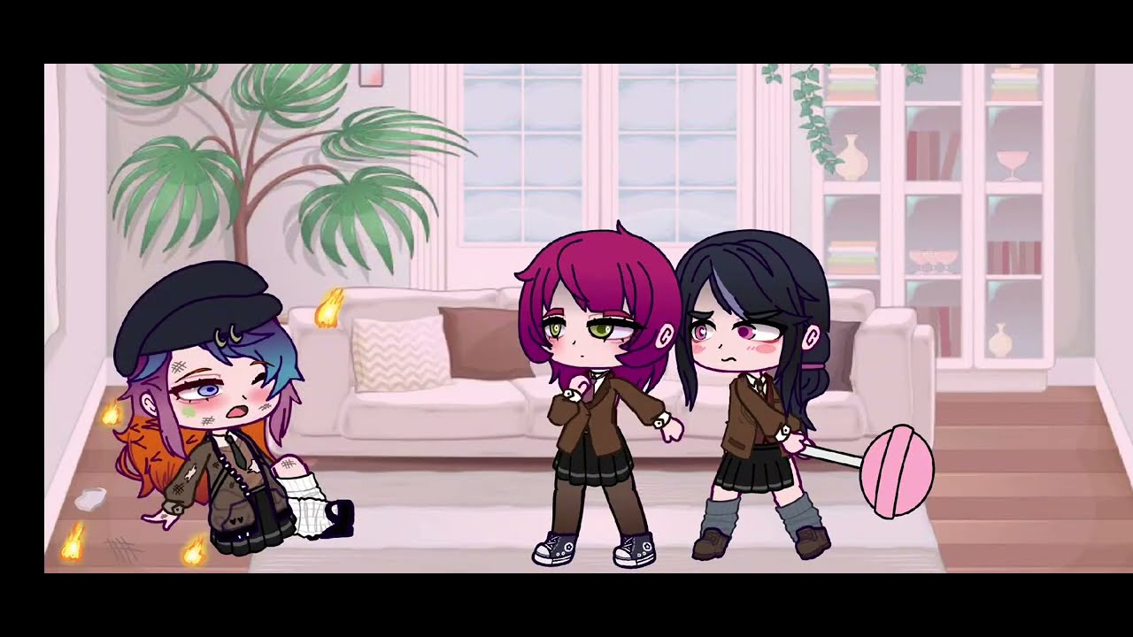 (FIRST HALF) 🩶Aria x Willow & Cerise♥️ [Gacha Tail Vore Pt. VI: Star-Crossed]