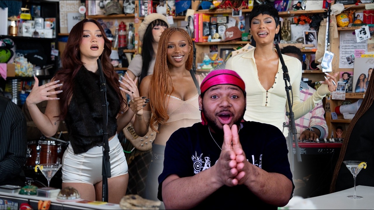 FLO x TINY DESK (LIVE PERFORMANCE) | REACTION !