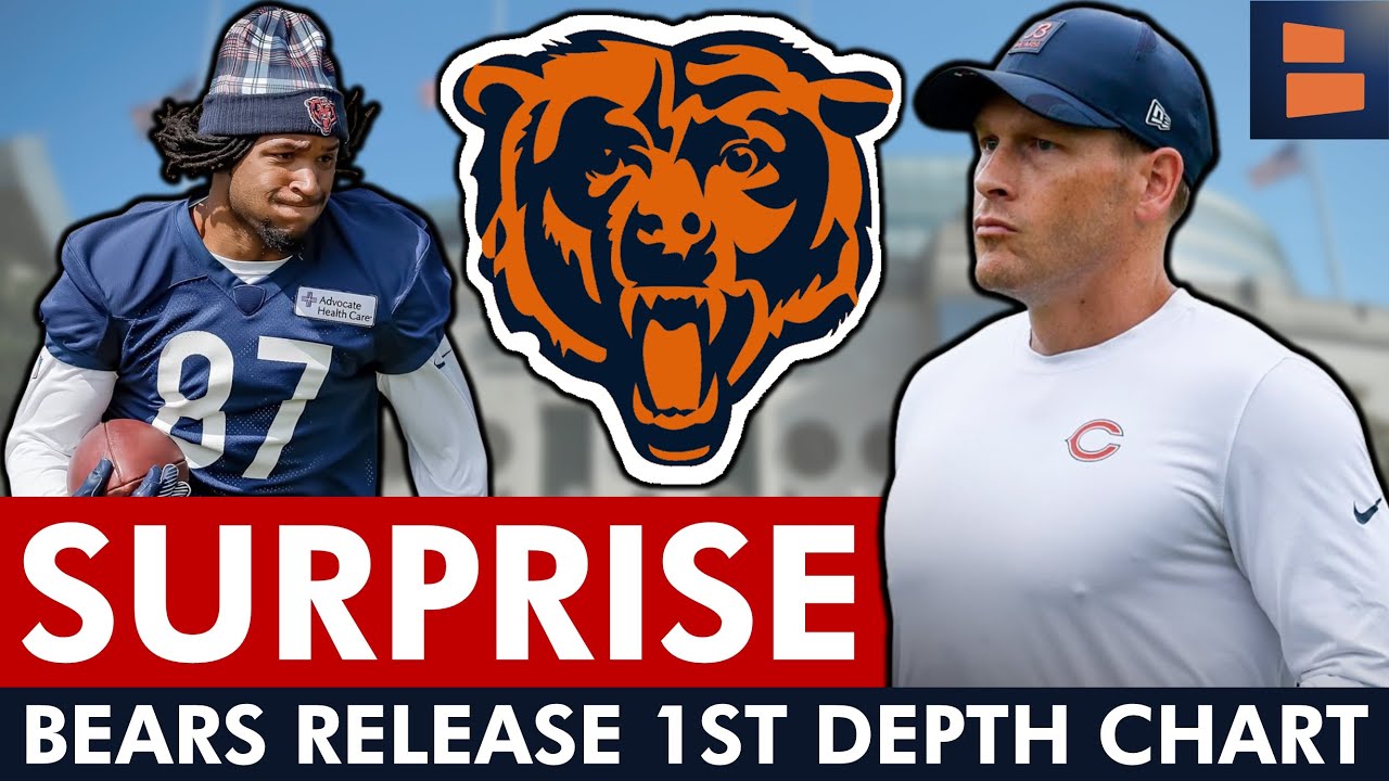 Chicago Bears Release SURPRISE Depth Chart Ahead Of NFL Preseason Week 1 vs. Miami Dolphins