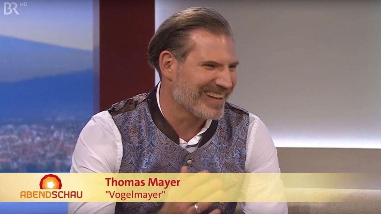 Da Vogelmayer bei der Abendschau des BR