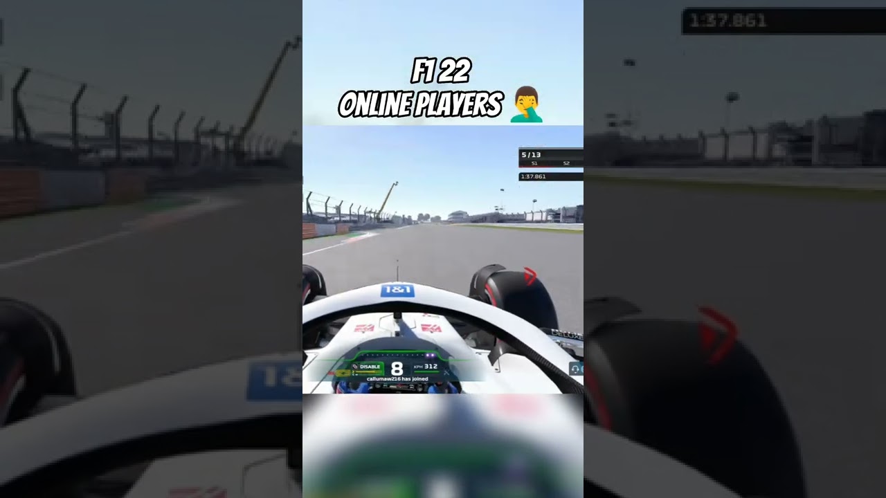 F1 22 // Online players 🤦&zwj;♂️ Dirty  driving #f122 #f1game #f1 #f1gameplay #funny #f12022