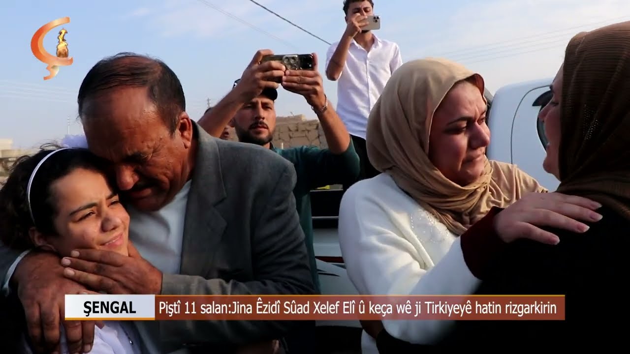 Dosya Taybet|ŞENGAL|Piştî 11salan Jina Êzidî Sûad Xelef Elî û keça wê ji Tirkiyeyê hatin rizgarkirin