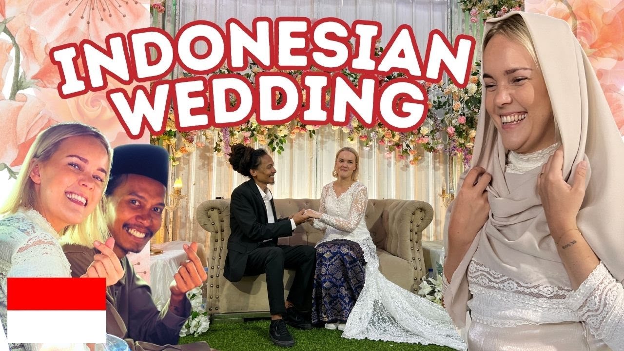INDONESIAN WEDDING IN LOCAL VILLAGE | Mixed Marriage Bule Swedia | Bima Kampung