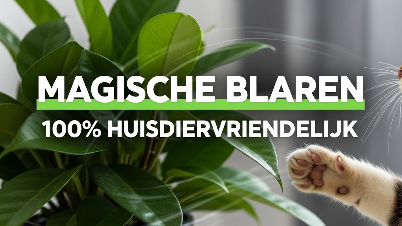 "MAGISCHE bewegende bladeren 100% veilig voor dieren".