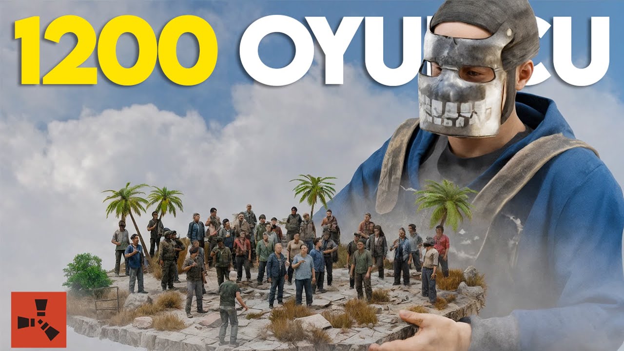 1200 KİŞİLİK SUNUCUDA 10 KİŞİLİK TAKIMA GOİNG DEEP ATMAK.!! @carryrust  Rust t&uuml;rk&ccedil;e