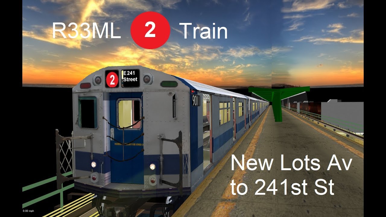 OpenBVE Classic: A Ride on the R33ML on the (2) Line (1980s)