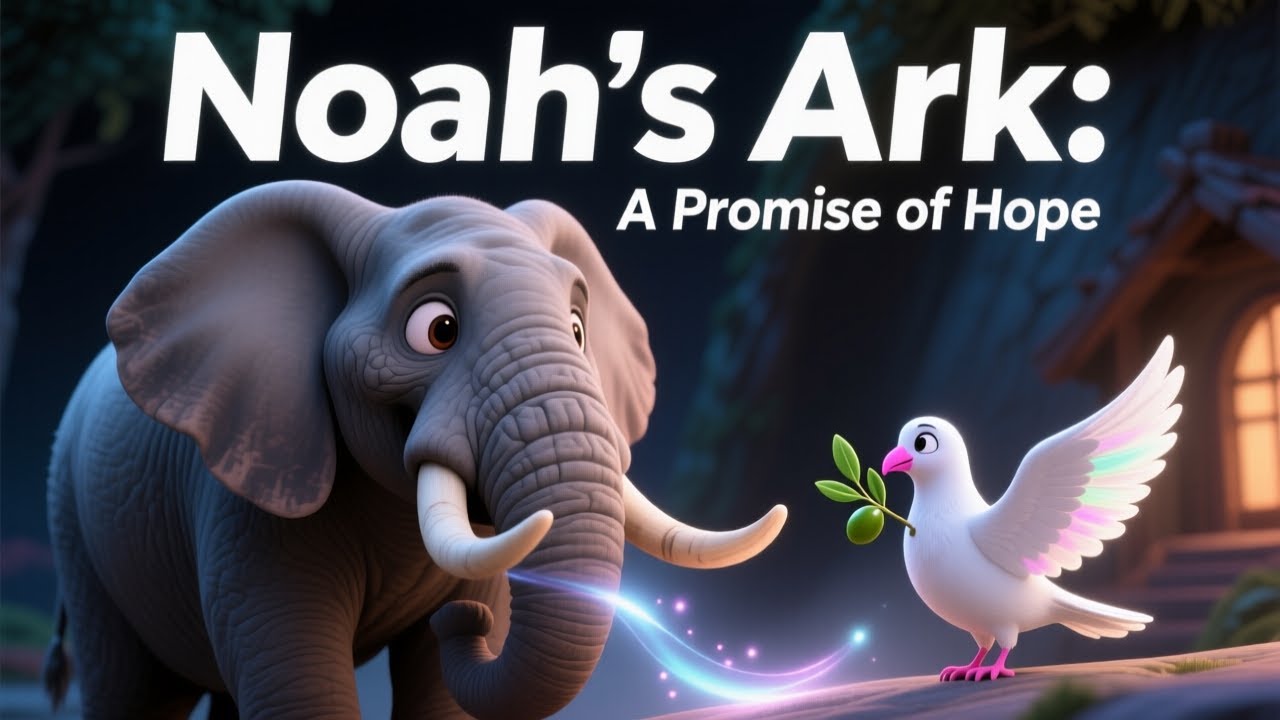 🎵 Noah’s Ark | Trusting God Through the Storm (Bible Story With Music)