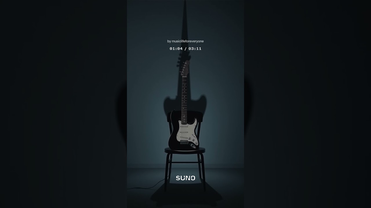 【rock inst 創作曲】無機質(suno No.61) #創作曲 #music #rock #インスト #気分を上げる