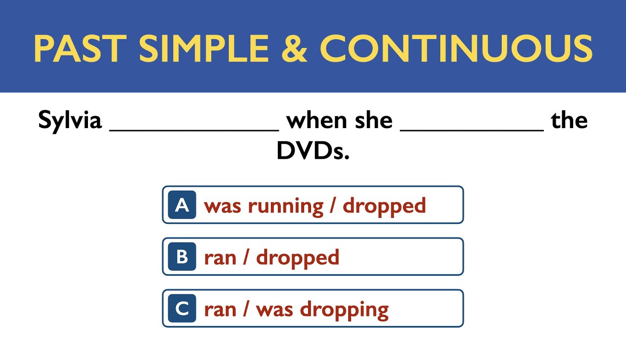 Past Simple & Past Continuous Quiz | 20 English Grammar Quiz | English Grammar Test | Level Beginner