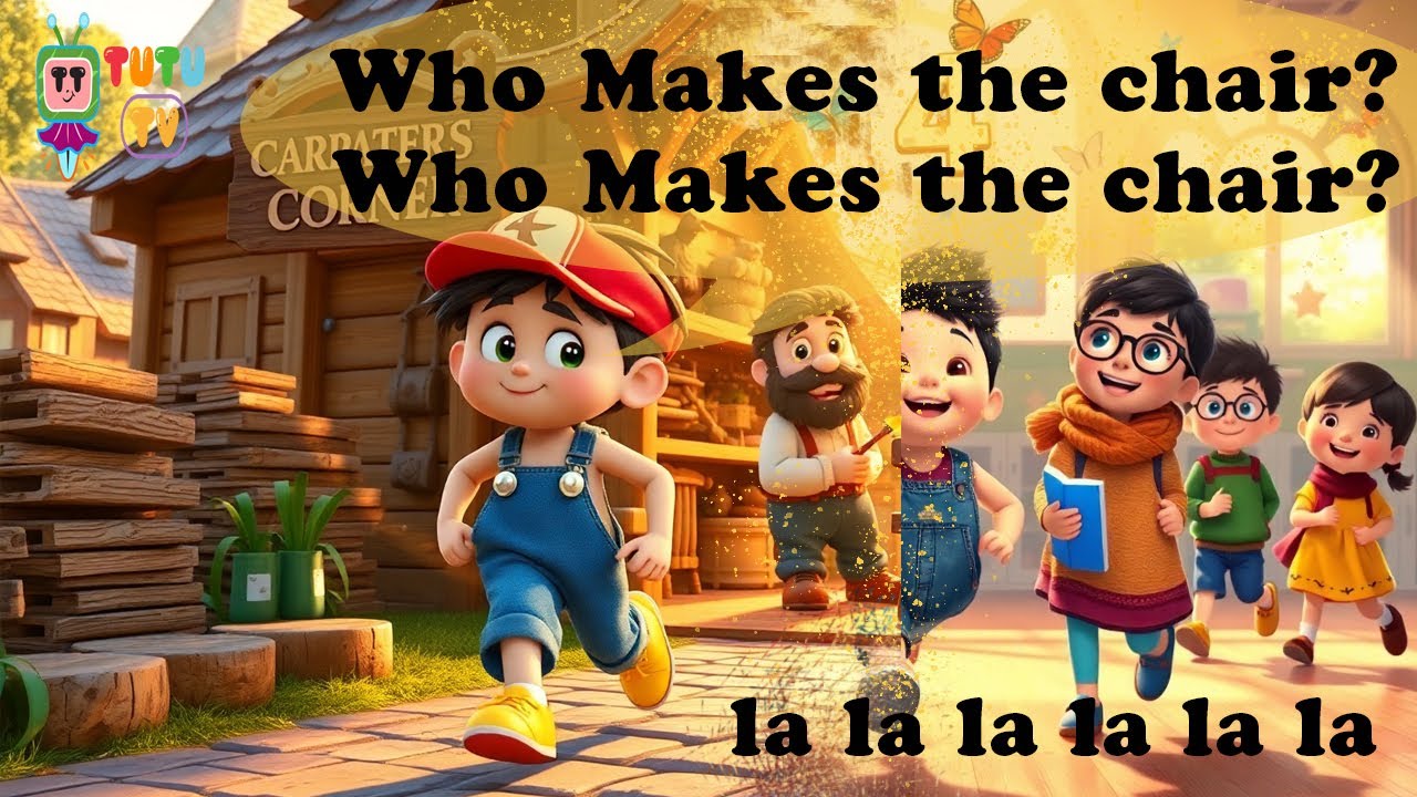 Community Helpers Song for Kids || Animated By Ruzmin || 