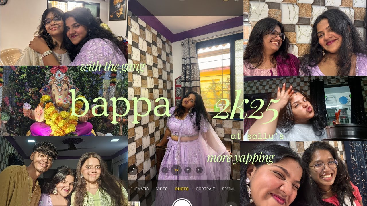 bappa at sallu's: the aagman, modaks, meeting pookies and more!