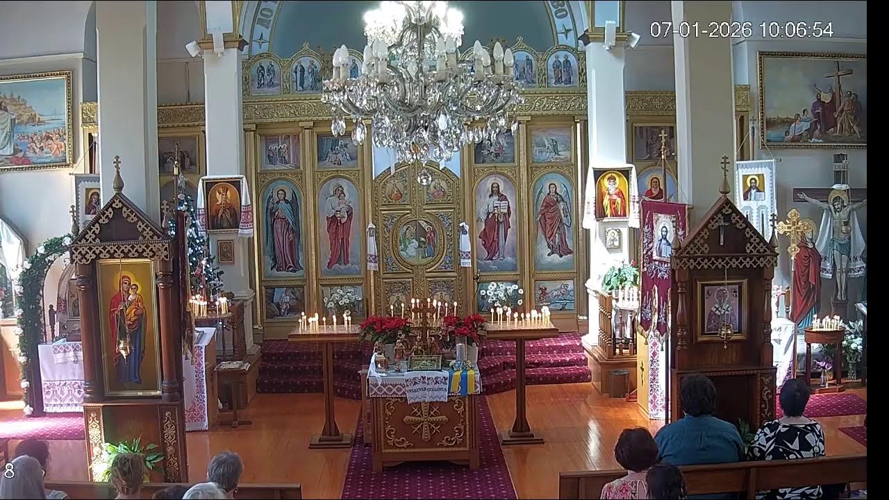 Ukrainian Orthodox Church in Essendon  - Ukrainian Christmas 7.1.26