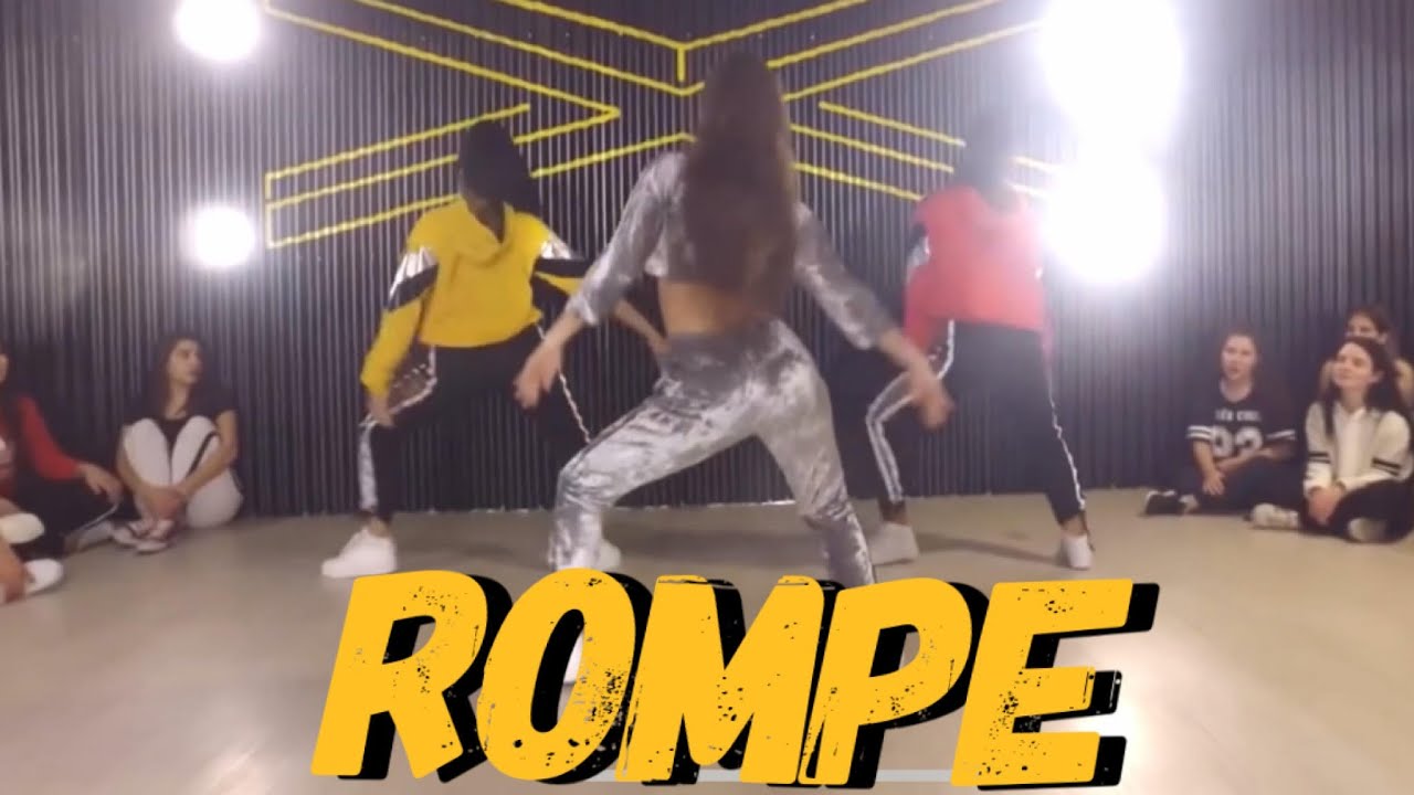 ROMPE - @ECKO-SQUAD @Papichamp | Coreografía #PecasConte
