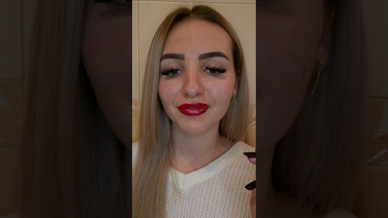 ASMR smoking girl closeup corks